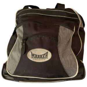 SKI MARKER BOOT GEAR ACCESSORIES TOTE LUGGAGE LARGE LOTS OF ZIPPER POCKETS GUC